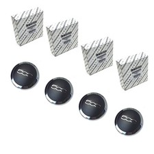 4x Original Fiat Nabendeckel Felgendeckel Radkappe Ø 55 mm 500 500C 51884863 