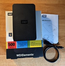 WD Elements 500GB Externe HDD