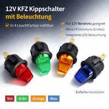 KFZ Kippschalter Wippschalter