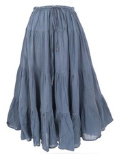 Boho Stufenrock, Maxirock