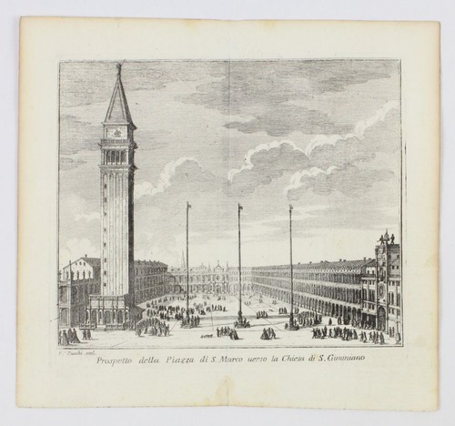 Prospetto della piazza - prospetto,