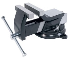 Schraubstock aus Stahl mit