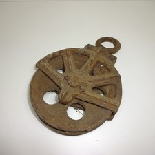 Alte Umlenkrolle Seilrolle