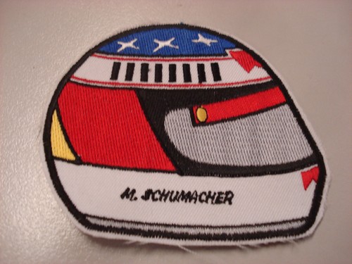 Aufnäher helm m schuhmacher - aufnäher,