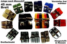 45 mm breite Hosenträger viele Längen / Farben  extra starke Klips Blitzversand