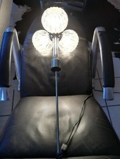 70er Lampe Deckenlampe chrom