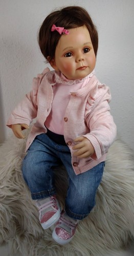 Große künstlerpuppe gerlinde - künstlerpuppe,