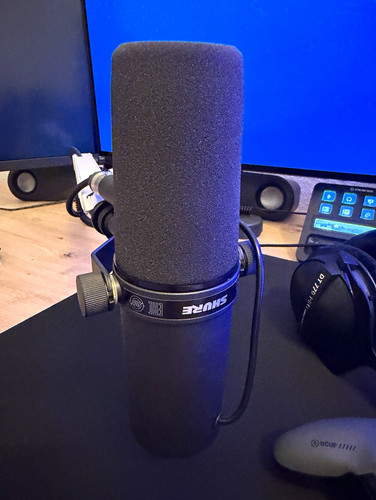 Shure sm7b desktop mikrofon - shure, desktop-mikrofon