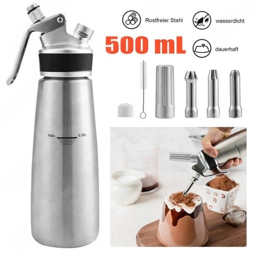 Sahnespender aluminium - aluminium, &