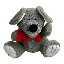 Handpuppe Maus mit rotem Schal Bastitoy ca. 24 cm Plüsch Stofftier Kuscheltier