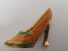 Deko Miniatur Schuh Metall