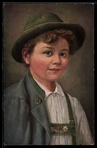 Künstler theo stroefer nr - künstler-ak,