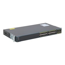 Cisco Catalyst WS-C2960-24TC-L 24-Port 10/100 RJ-45 2x SFP Fast Ethernet Switch