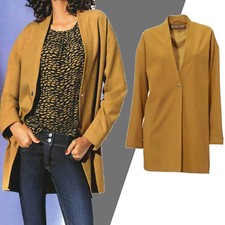 genial BLAZER COGNAC ELEGANT
