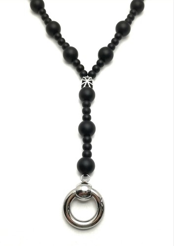 Damen halskette onyx - damen,