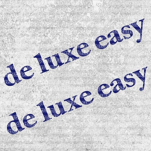 Luxe easy aufkleber - luxe, 2x
