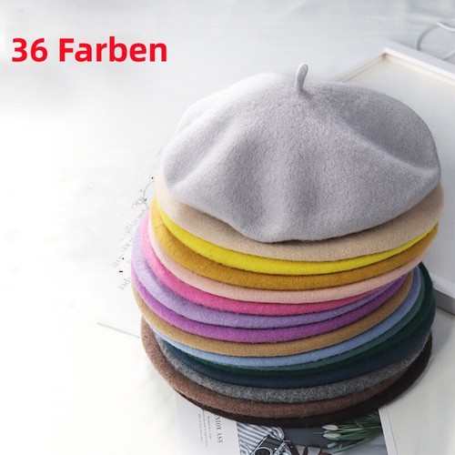 Damen baskenmütze klassische - damen,