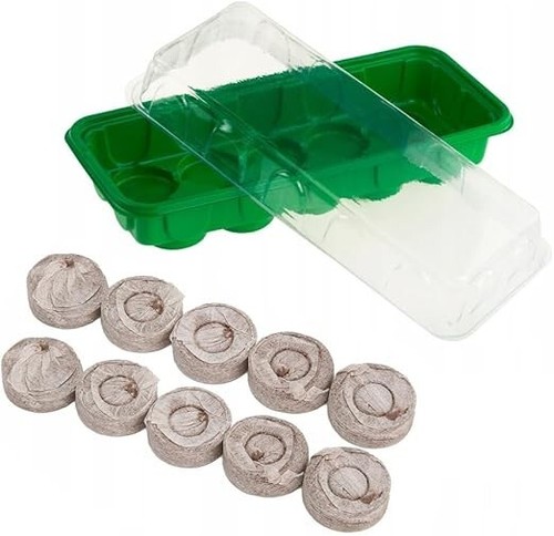 Mini gewächshaus kokos - gewächshaus, +kokos