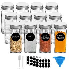 12er Glas Gewürzflaschen 120