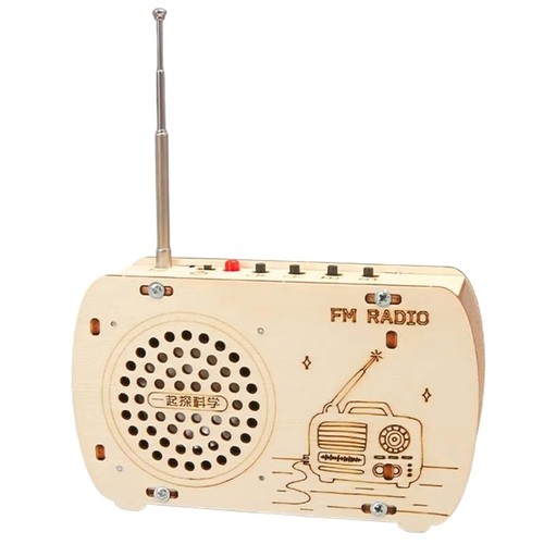 Build radio kit holzradio - a,
