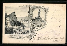 AK Rüdesheim a. Rh., Gasthaus