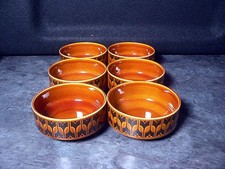 6 x Hornsea Erbstück braun