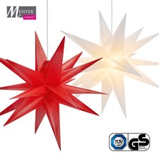 Led Weihnachtsstern, Adventsstern, für Außen, Kunststoff 55cm Mit led lamp 3.6W