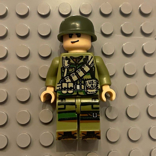 Lego minifigur soldat - lego, soldat(en)