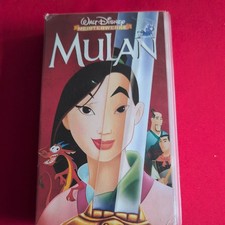 Mulan Walt Disney VHS