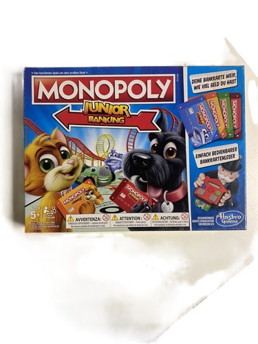 Monopoly junior banking hasbro - monopoly,