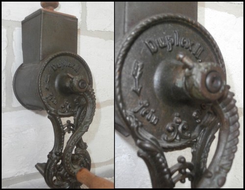 Antik trommelreibe nuss - antik, nuss-
