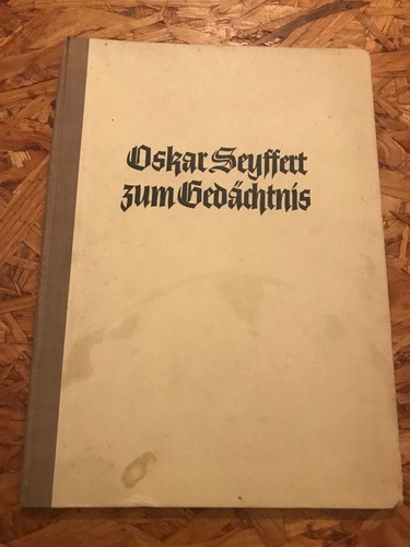 Oskar seyffert zum - seyffert,
