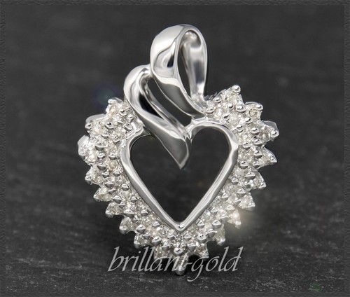 Diamant anhänger herz - diamant,