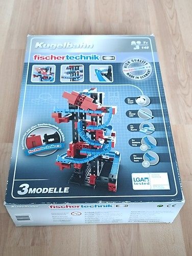 Fischertechnik kugelbahn 3 - -,