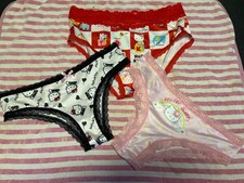 3er Pack Hello Kitty Slip/Hipster  in 38 - ABDL - Baby Adult Höschen - sissy