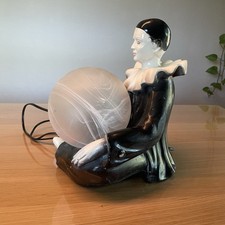 Lampe in Form eines Harlekin -