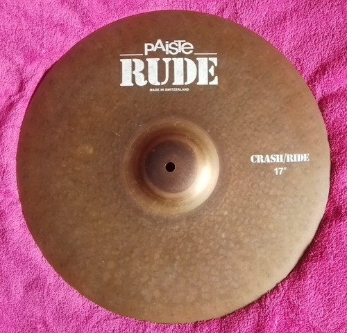 Paiste rude crash ride - ride, 17