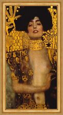 Judith I Detailausschnitt Holofernes Femme Fatale Gustav Klimt A3 056 Gerahmt