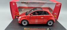 Modellautos 1:24 Bburago Star collezione Fiat 500 rot OVP