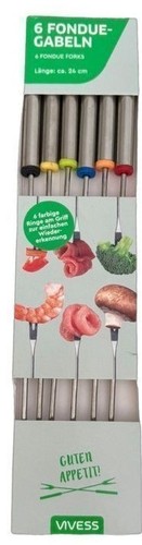 Vivess fondue gabeln - 6, der