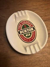 Werbe-Aschenbecher Burton Ale England Ascher Werbung Wade PM Stammtischascher