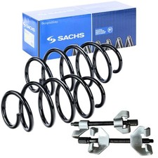 2x SACHS Fahrwerksfeder Vorne