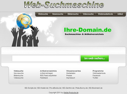 Web suchmaschine php script - web-suchmaschine, php-script