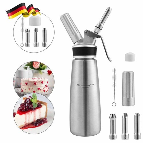 Sahnespender 500ml sahnegerät - sahnespender,
