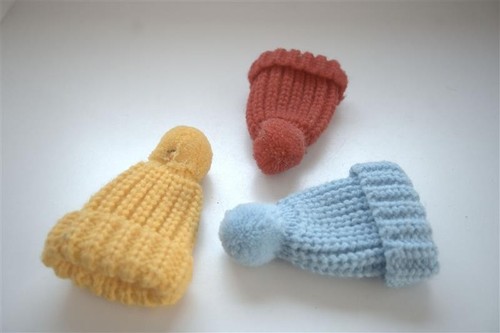 Drei eierwärmer strickmütze - drei,