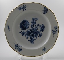 Meissen Teller blaue Blume
