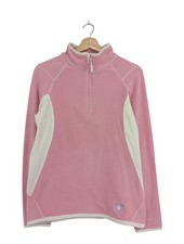 TCM Fleecejacke Damen Jacke Gr. DE 36 pink-weiß Casual-Look