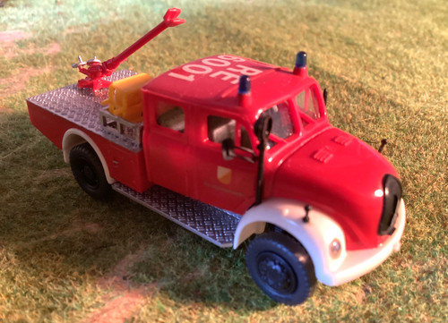 Preiser feuerwehr schaum - feuerwehr,