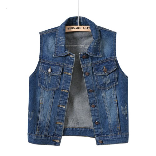 ärmellose damen jeansweste - damen,