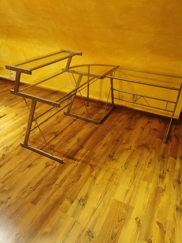 Schreibtisch glas